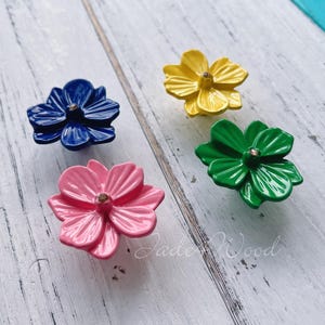 Flower Dressder Knob Handle Pull Knob Pull Handle / Kitchen Cabinet Pull Handle Knob Furniture Hardware WM1886