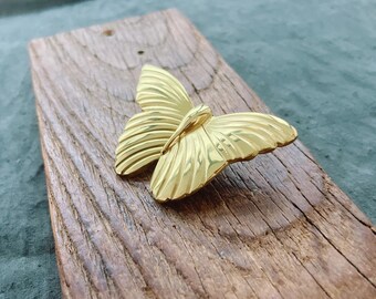 Butterfly Solid Brass Dresser Handle Pull Knob Pull Handle / Kitchen Cabinet Pull Handle Knob Furniture Hardware WM1579