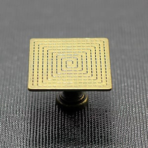Maze Vintage Bronze Dresser knobs cabinet Dresser Knob pull
