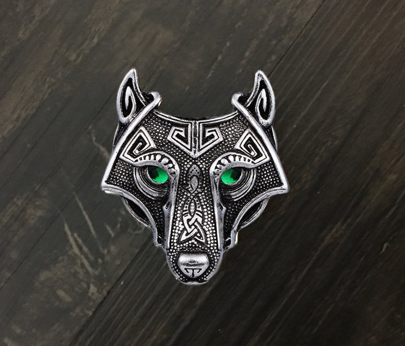 Celtic Wolf Knobs Knobs Dresser Knobs Funiture Knobs Etsy UK