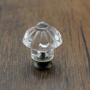 Acrylic Crystal Glass Dresser Knob / Drawer Knob Pull Handle / Kitchen Cabinet Knob/ Furniture Knob Pull Handle Hardware