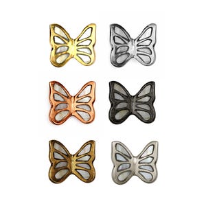 Mother of Pearl & Brass Opulence Butterfly Handle Eastern Inspired Brass and Ivory Cabinet Knob Brass Cabinet Door Handle