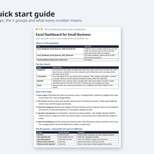 Excel Dashboard for Small Business 2027 | Monthly KPI Tracker, Sales, Expenses (Digital Download) image 8