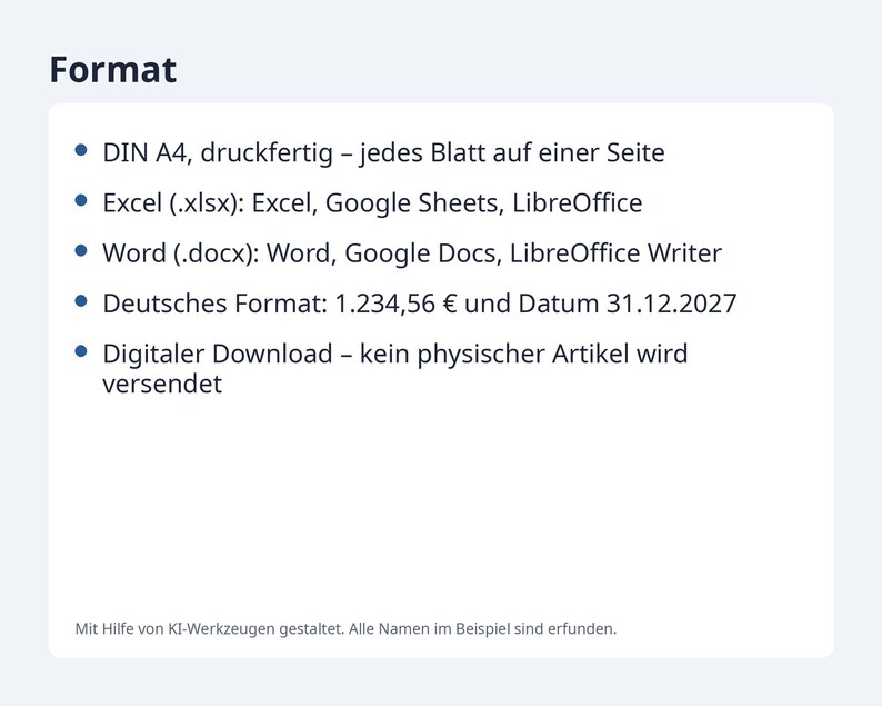 Mindestlohn 2027 Minijob Rechner Excel | German, 14,60 EUR Stundenlohn, 633 EUR Grenze (Digital Download) image 10