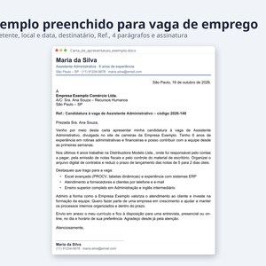 Vorlage für die Bearbeitung des Word-Modells | Portugiesisch, Emprego, estágio e primeiro emprego (Digitaler Download) Bild 2