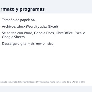 Contrato de alquiler de vivienda Word, LAU 2026 | Spanish, Ejemplo relleno, inventario Excel (Digital Download) image 10
