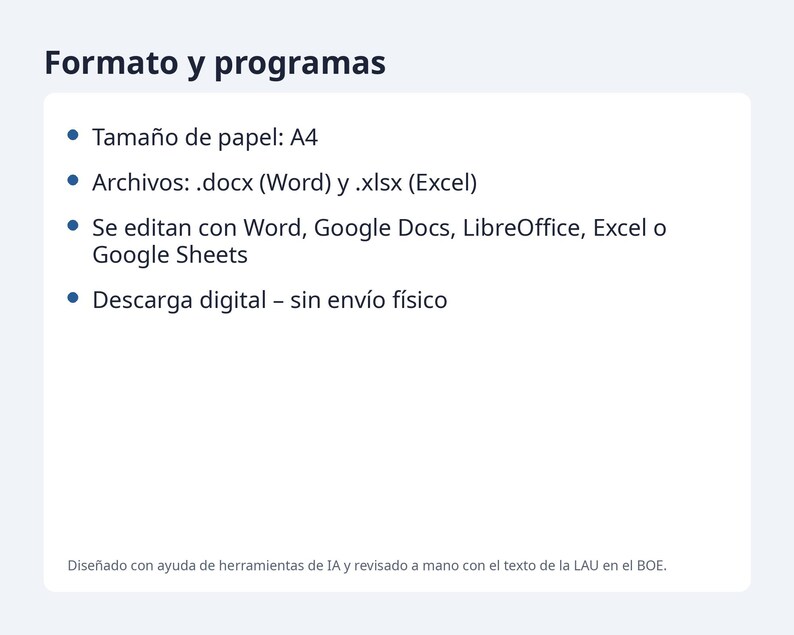Contrato de alquiler de vivienda Word, LAU 2026 | Spanish, Ejemplo relleno, inventario Excel (Digital Download) image 10