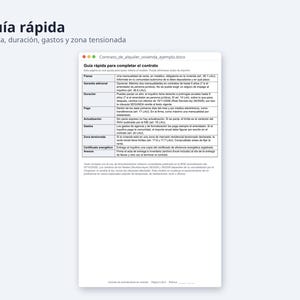 Contrato de alquiler de vivienda Word, LAU 2026 | Spanish, Ejemplo relleno, inventario Excel (Digital Download) image 8