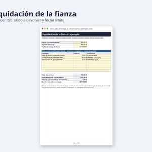 Contrato de alquiler de vivienda Word, LAU 2026 | Spanish, Ejemplo relleno, inventario Excel (Digital Download) image 7