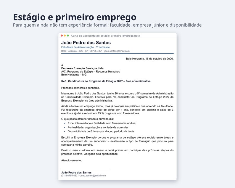 Vorlage für die Bearbeitung des Word-Modells | Portugiesisch, Emprego, estágio e primeiro emprego (Digitaler Download) Bild 4