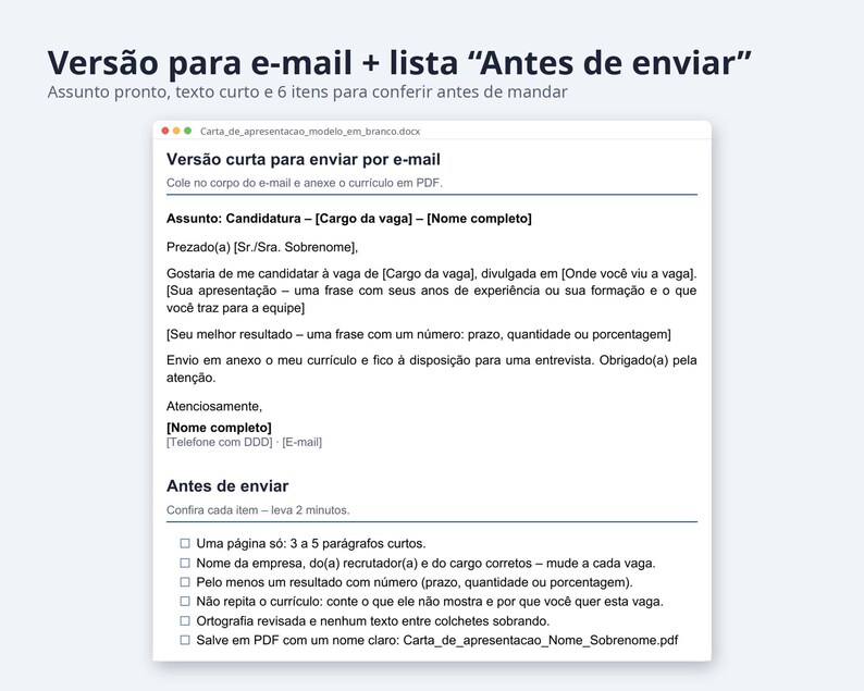 Vorlage für die Bearbeitung des Word-Modells | Portugiesisch, Emprego, estágio e primeiro emprego (Digitaler Download) Bild 6