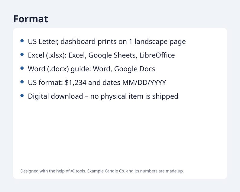 Excel Dashboard for Small Business 2027 | Monthly KPI Tracker, Sales, Expenses (Digital Download) image 10