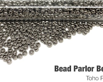 Toho Pewter Glass Seed Beads - BP-464A Size 15/0 - 28 grams