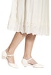 Blanche Bridal Summer Shoe, The Romantic Cream Low Heeled Vintage Inspired Wedding Kitten Heel 