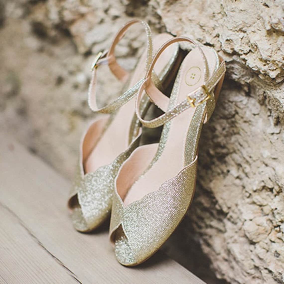 30 Comfortable Wedding Flats Shoes for Bride 2024 Deer Pearl