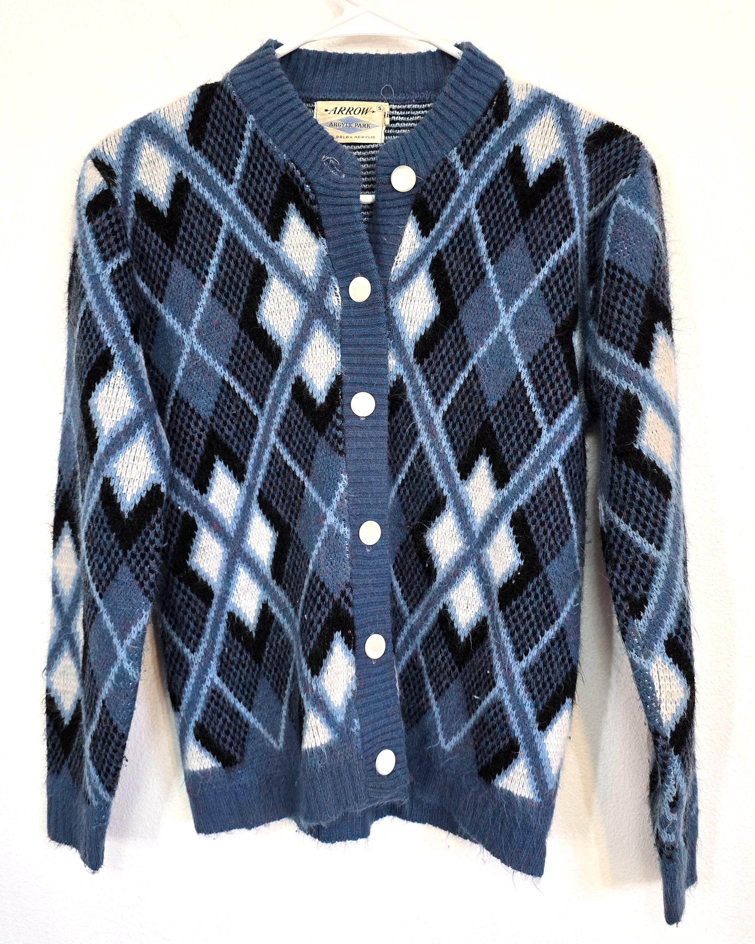【希少】50s ARROW mohair cardigan Mohair Arrow - Etsy
