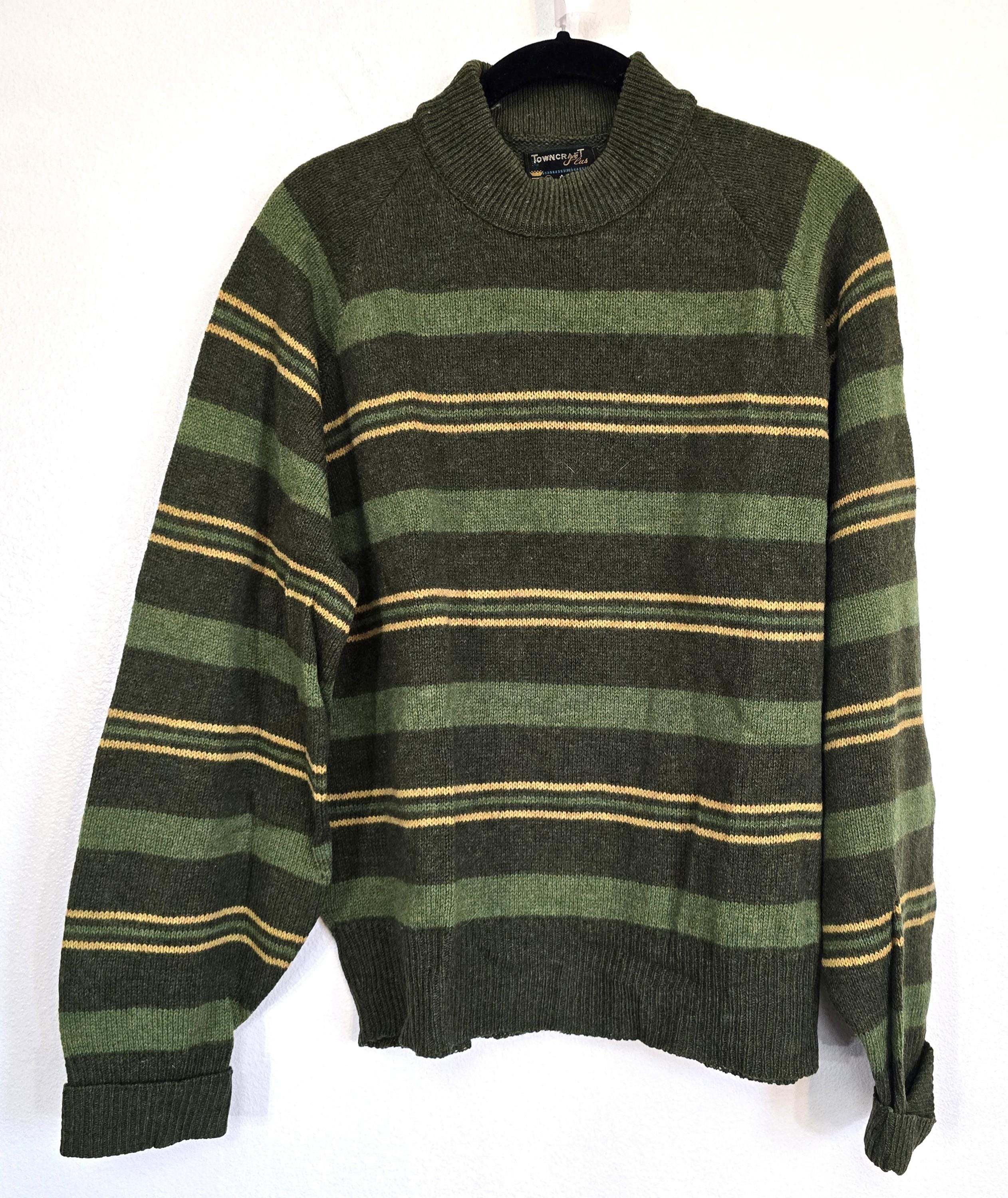 60s Striped Pullover - Etsy