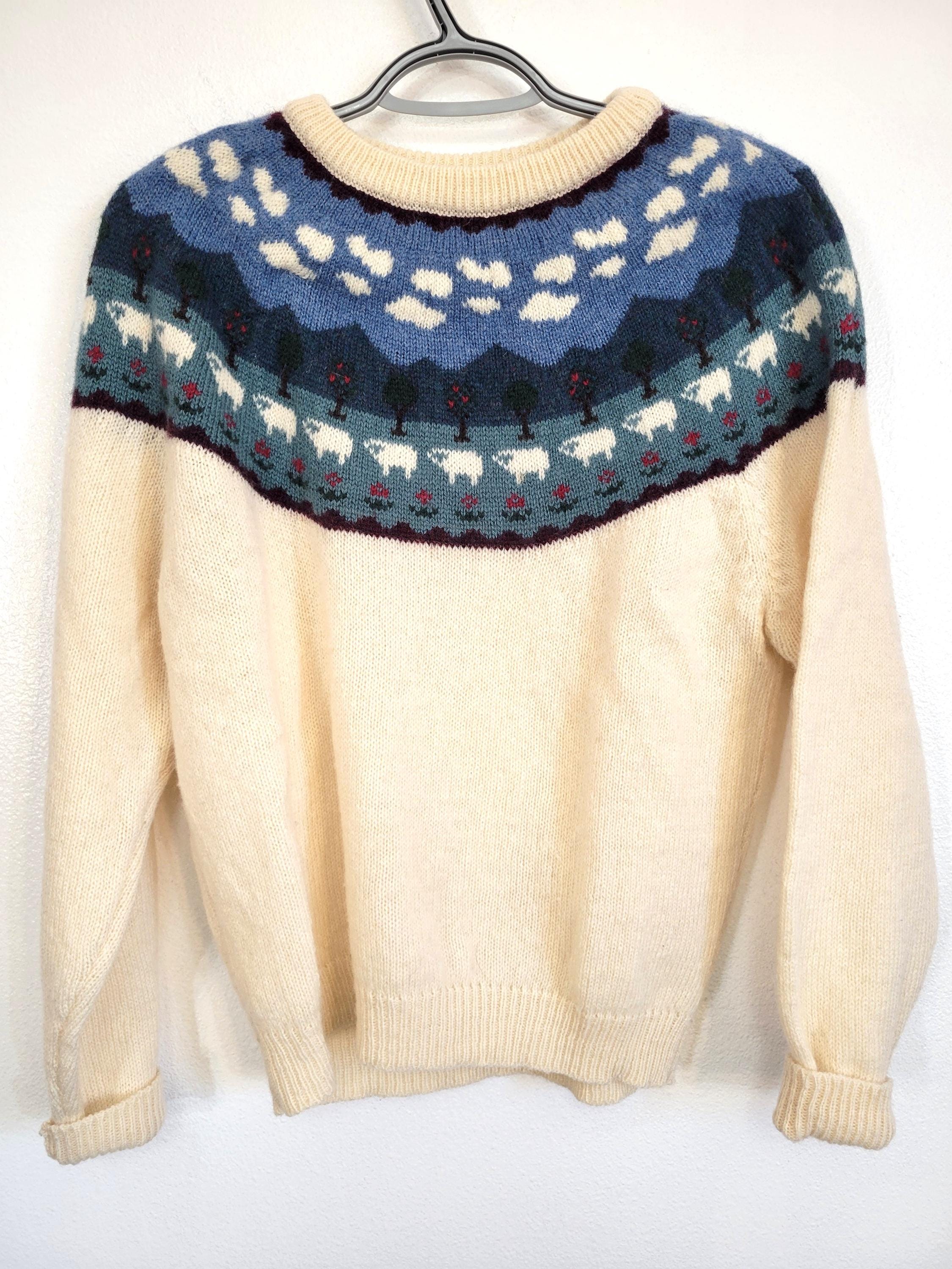Sheep Woolrich Sweater - Etsy