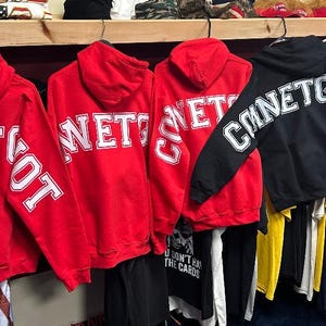 Sweat à Capuche Femme - Manches Longues, Poches, Imprimé Lettres - Haut Fluo Décontracté Pour Sport Et Quotidien