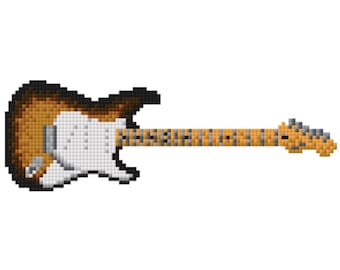Stratocaster Pattern for Cross-stitch/Crochet/Beading/Knitting