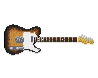 Telecaster Pattern for Cross-stitch/Crochet/Beading/Knitting
