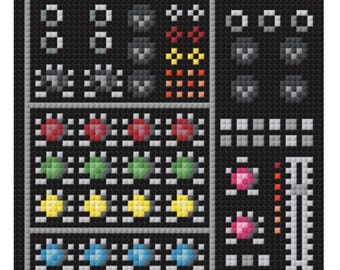 Mixer Pattern for Cross-stitch/Crochet/Beading/Knitting