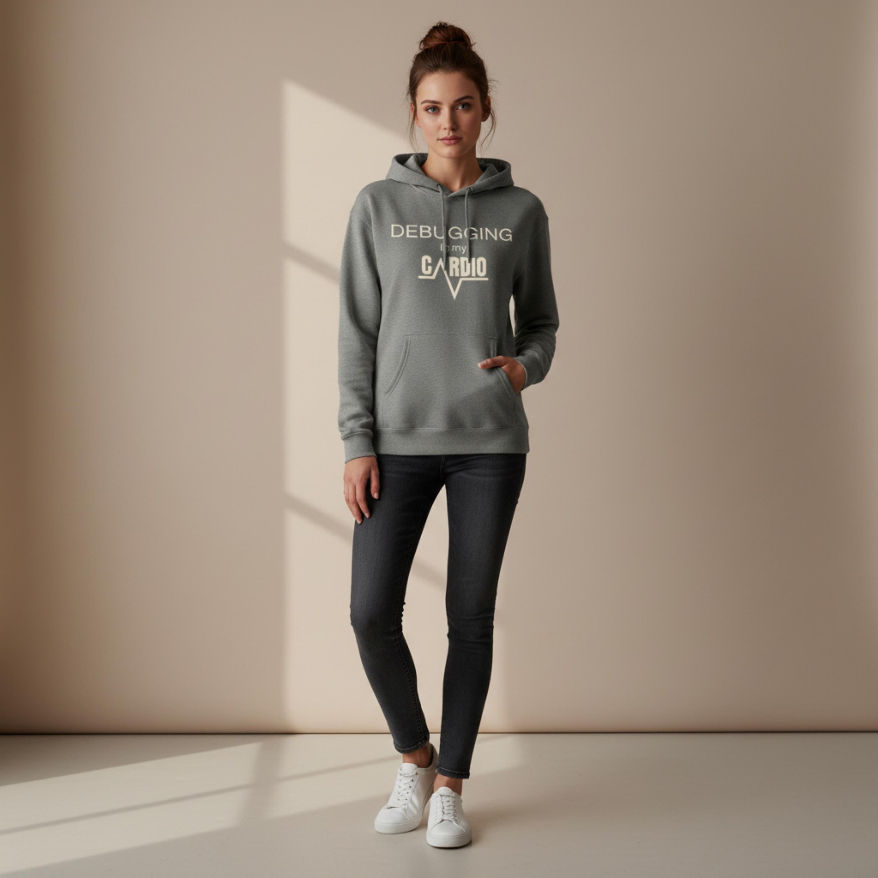 Debugging is My Cardio Hoodie | Programmer Hoodie | Coding Humor ...