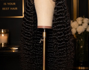 Pelucas de cabello brasileño natural con ondas profundas – Paquetes de cabello humano 100% de un solo donante (lujo de larga duración)