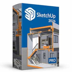 SketchUp Pro 2026 Full Version Lifetime (Instant Download) MacOS and Windows
