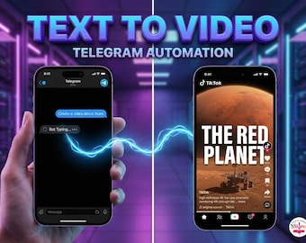 AI Text-to-Video Generator | TikTok Automation | n8n Workflow | Faceless Channel Tool