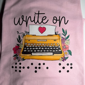視覚障害児教師用Tシャツ
