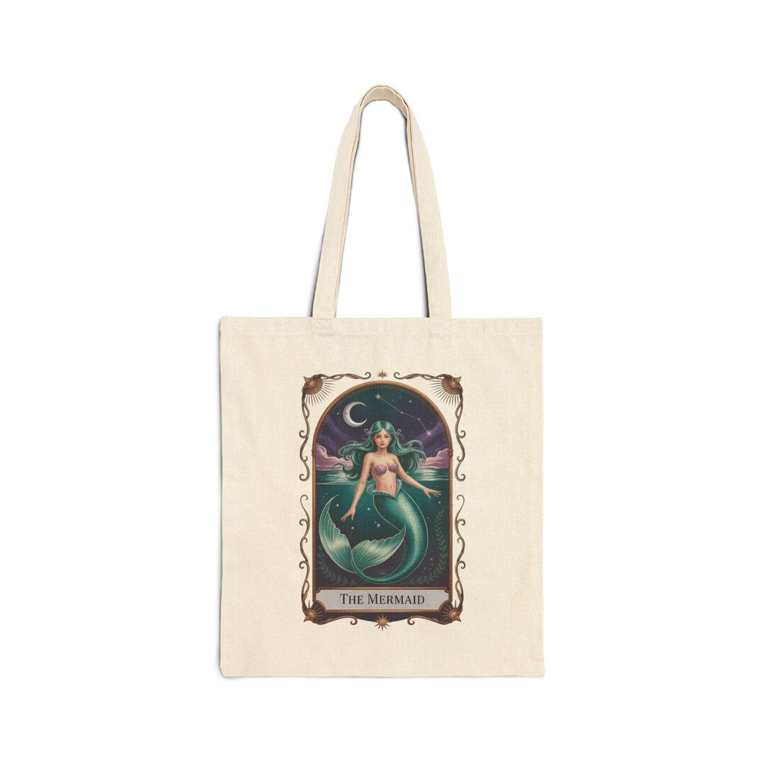 Mermaid Tarot Card Tote Bag - Etsy