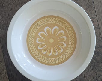 Plato para tarta Royal China Casablanca Cavalier Ironstone, estilo moderno de mediados de siglo (años 70).