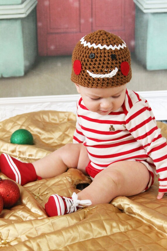 gingerbread-man-hat-crochet-christmas-holiday-beanie-newborn-etsy