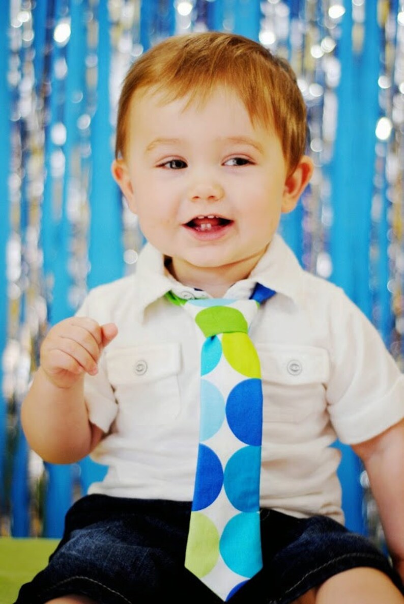 Baby Boy Tie Photo Prop Birthday Cake Smash Neck Tie First Etsy
