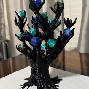 Torre y expositor de dados Treant: Capacidad para 21 dados, juego de rol DnD imagen 12