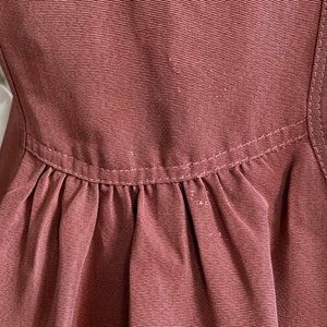 RARE 1969-70 BIBA Vintage Skirt Suit in Tea Rose Grosgrain / 1960s 1970s Iconic British Boutique Fashion / Biba Kensington London image 10