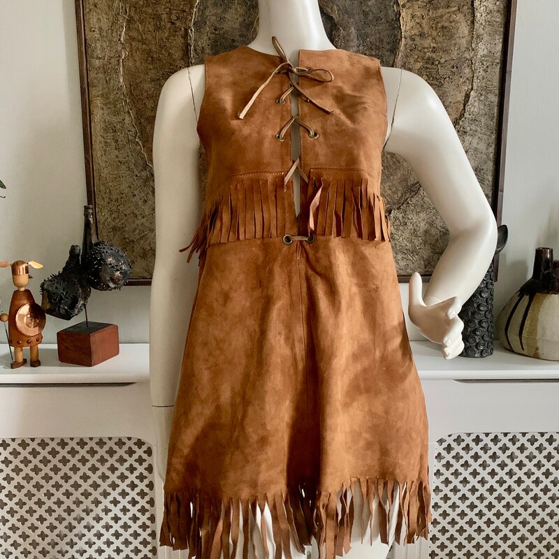 Design History Tan Suede Dress main image 1