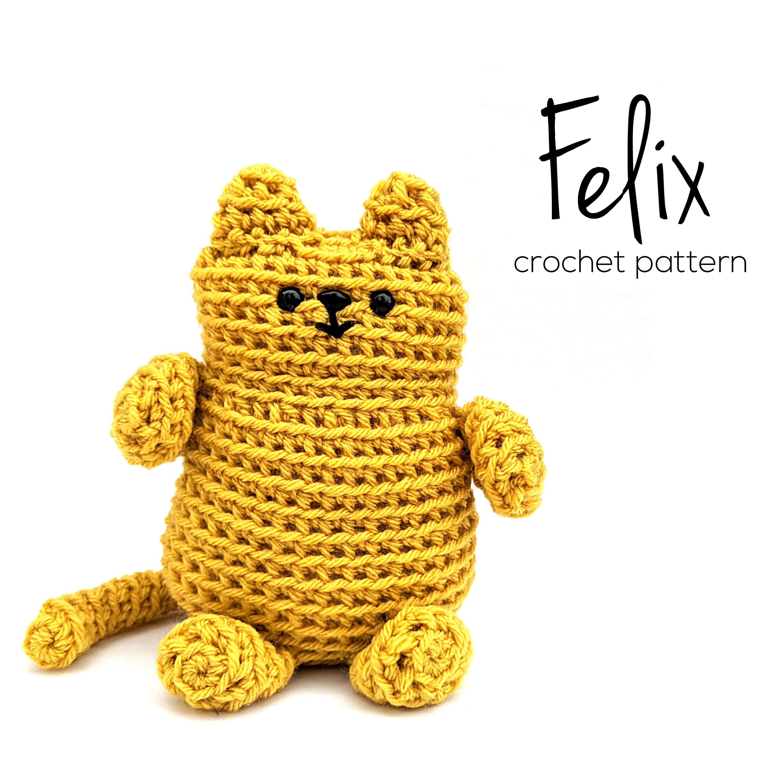 37 Fat Cat Crochet Patterns: Unleash Your Creativity and Craft Skills! 8 Crochet Cat Pattern Felix the Fat Cat