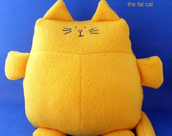 Franklin the Fat Cat - stuffed animal pattern PDF
