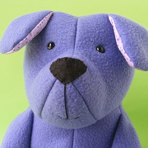 Puppy Dog PDF Sewing Pattern (softie, plushie, stuffed animal, stuffie, stuffed toy)