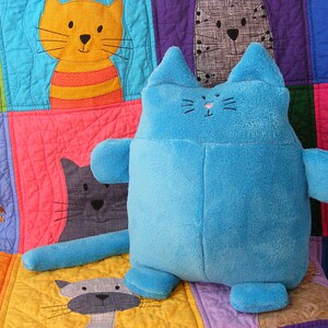 Franklin the Fat Cat stuffed animal pattern PDF image 4