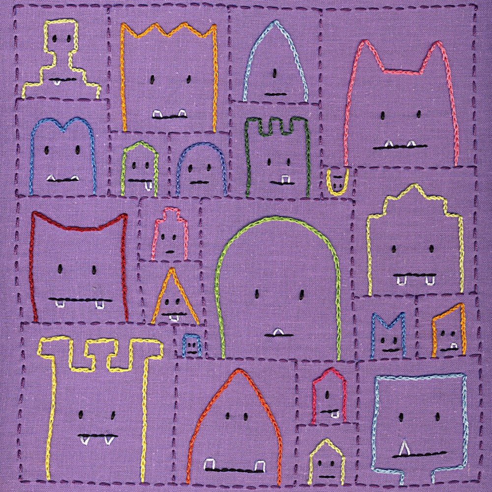 Monster Embroidery Pattern Monster Embroidery Pattern PDF - Etsy
