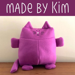 Franklin the Fat Cat stuffed animal pattern PDF image 5