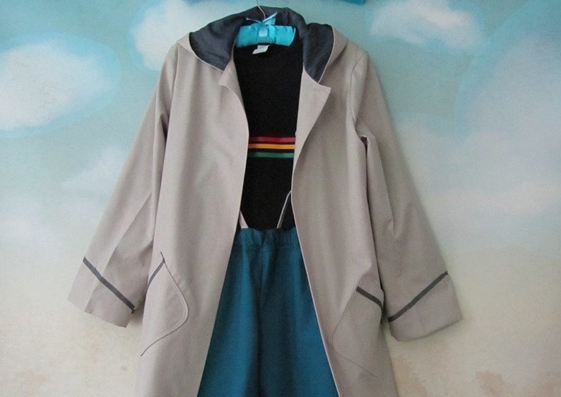 Cosplay Costume: Fully Lined Coat /&Or Pants With Cuff All Cotton Fabric Girl/'s Size 8-12 Made To Order Girl/'s 13th Doctor Who