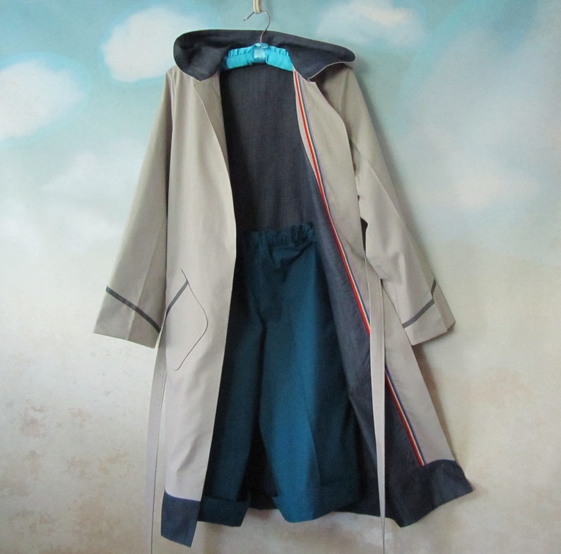Cosplay Costume: Fully Lined Coat /&Or Pants With Cuff All Cotton Fabric Girl/'s Size 8-12 Made To Order Girl/'s 13th Doctor Who