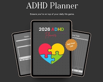 Planificador digital de TDAH para adultos 2026