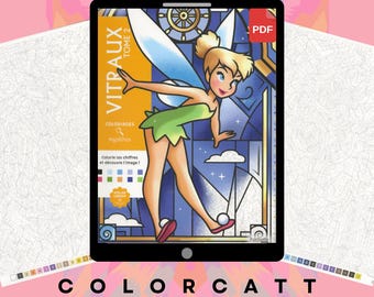 100 Mystery Color by Number | Fairy Tale Animation Mosaic Art | Digital PDF Coloring Book | Tablet and Procreate Activity Pack