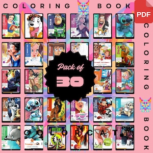 3000 Misteriosos Dibujos para Colorear por Números Mega Bóveda / Princesas de Cuentos de Hadas y Escenas Mágicas / Libro para Colorear Digital en PDF / Arte para Tableta y Procreate
