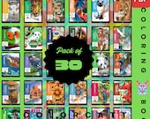 3000 Mystery Color by Number Mega Library | Realistic Nature Wildlife and Fine Art Scenes | Digital PDF Coloring Book | Tablet Procreate Art